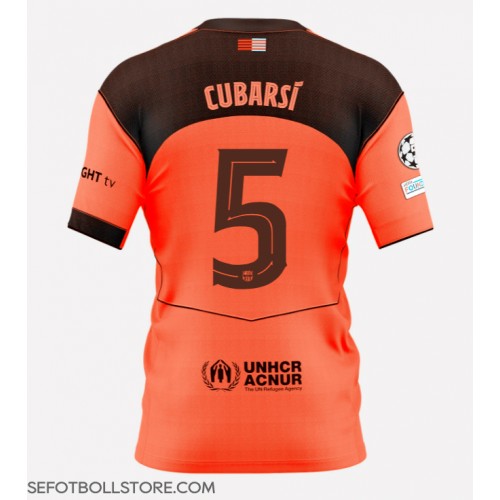 Barcelona Pau Cubarsi #5 Replika Tredje Tröja 2025-26 Kortärmad